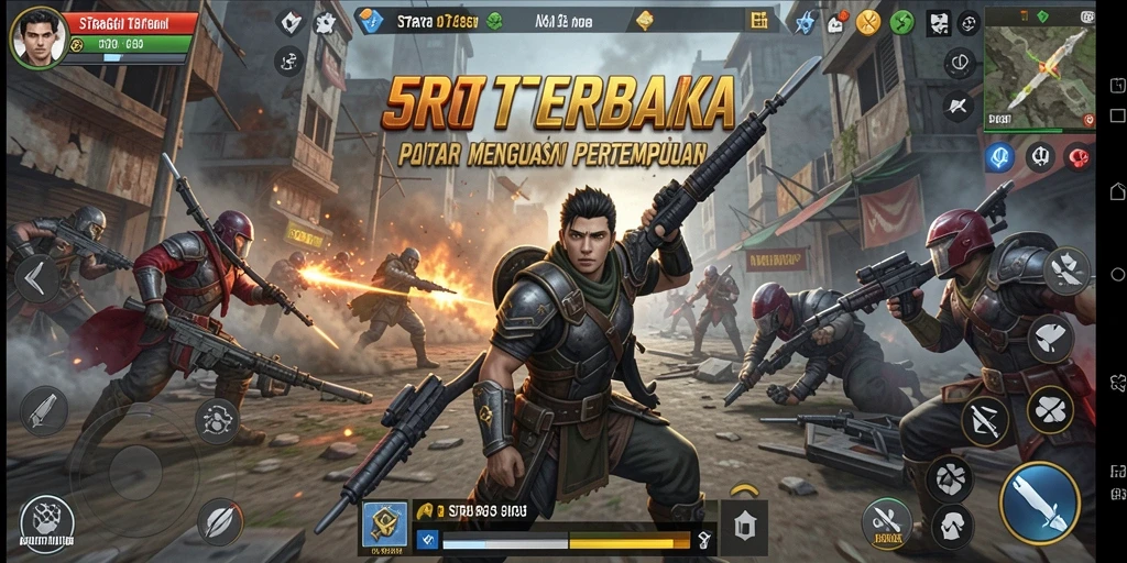 Tampilan aksi mendebarkan dalam pertempuran strategi 5RT.