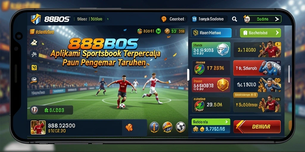 Tampilan gameplay menarik di aplikasi Sportsbook 88BOS.