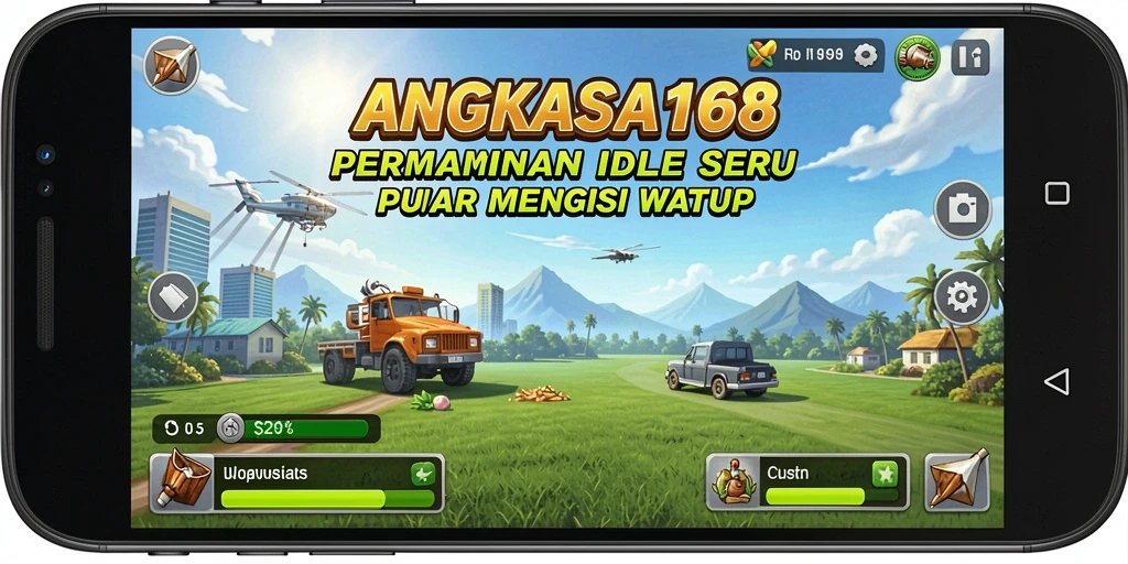 Tampilan gameplay Idle dalam ANGKASA168 yang mengasyikkan.