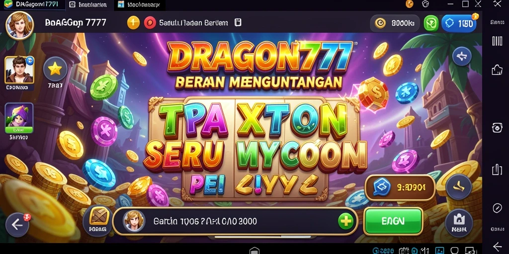 Tangkapan layar utama <strong>DRAGON777</strong> menampilkan gameplay Tycoon yang dinamis.