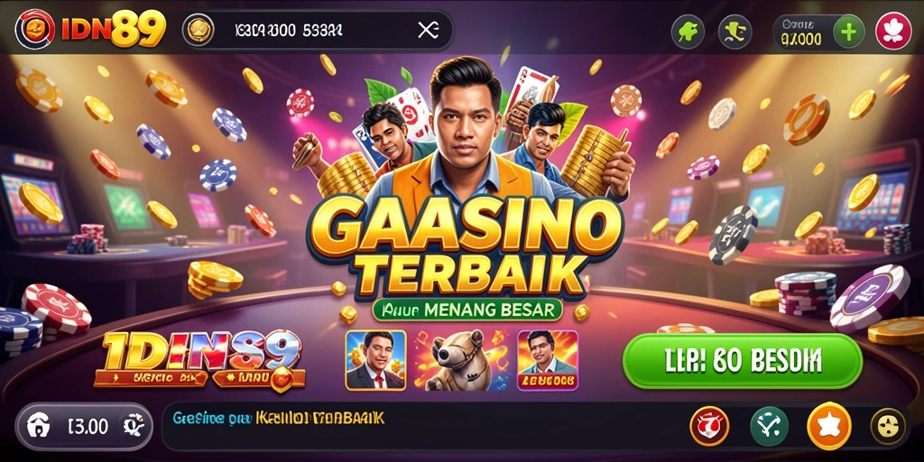 Tampilan gameplay <strong>IDN89</strong> yang menarik dan mengasyikkan dalam permainan Kasino.