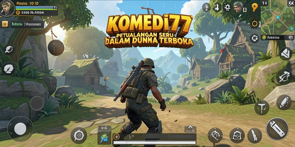 Gameplay seru di dunia terbuka KOMEDI77 yang penuh aksi.