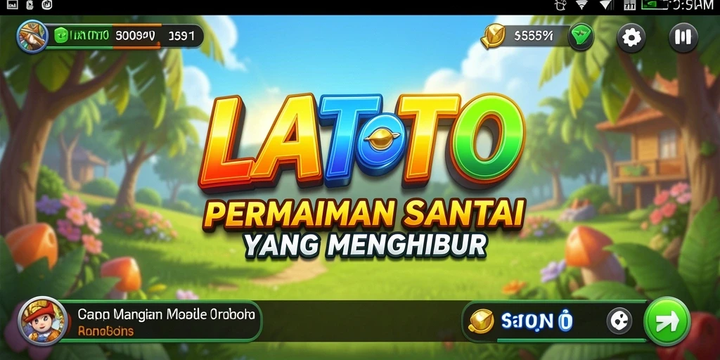 Tampilan gameplay LATOTO yang seru dan menarik.