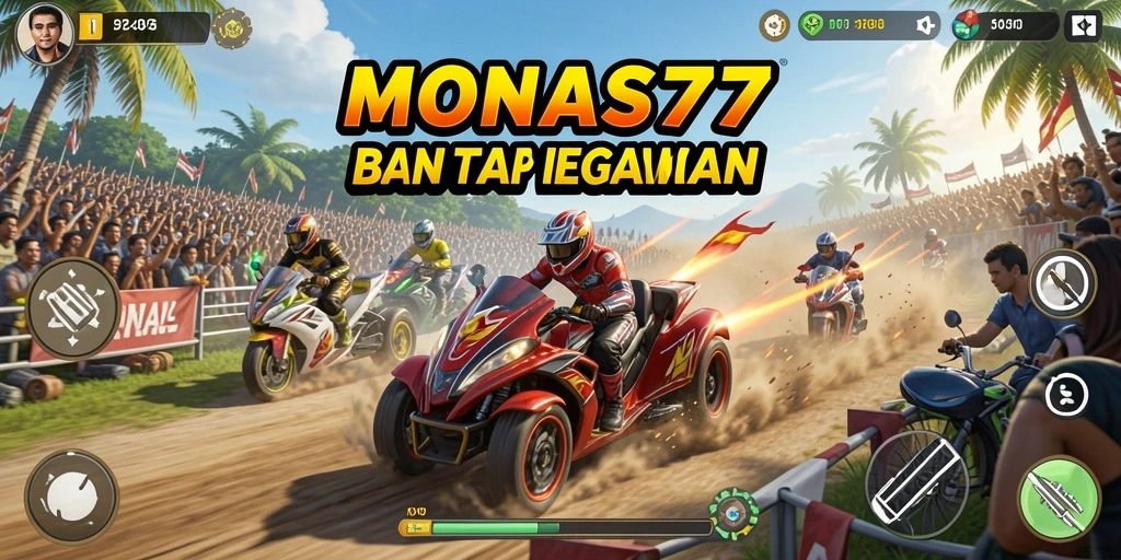 Gameplay Racing yang mendebarkan dan penuh adrenalin di MONAS77.