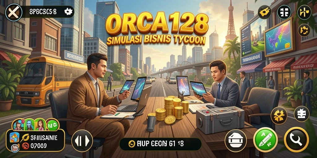 Tampilan screenshot yang menampilkan pengalaman menyenangkan dalam ORCA128.